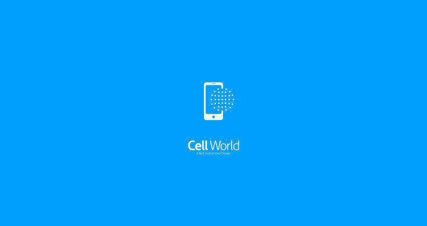 Cell World flat logo inspiration example