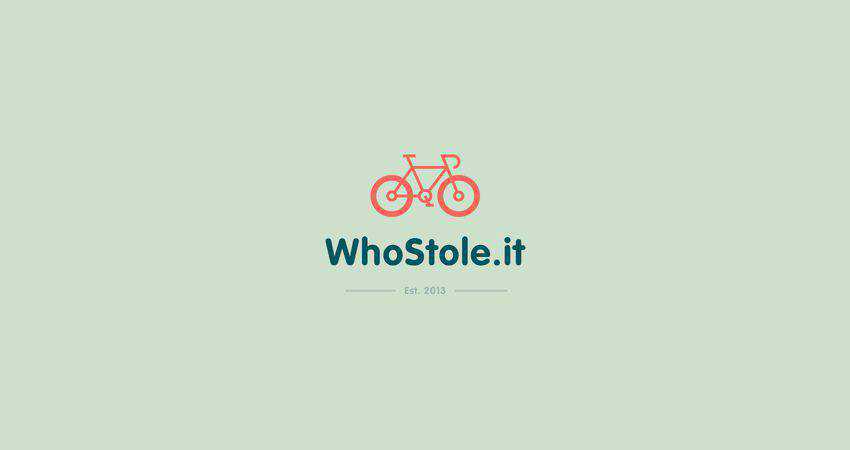 whostole flat logo inspiration example