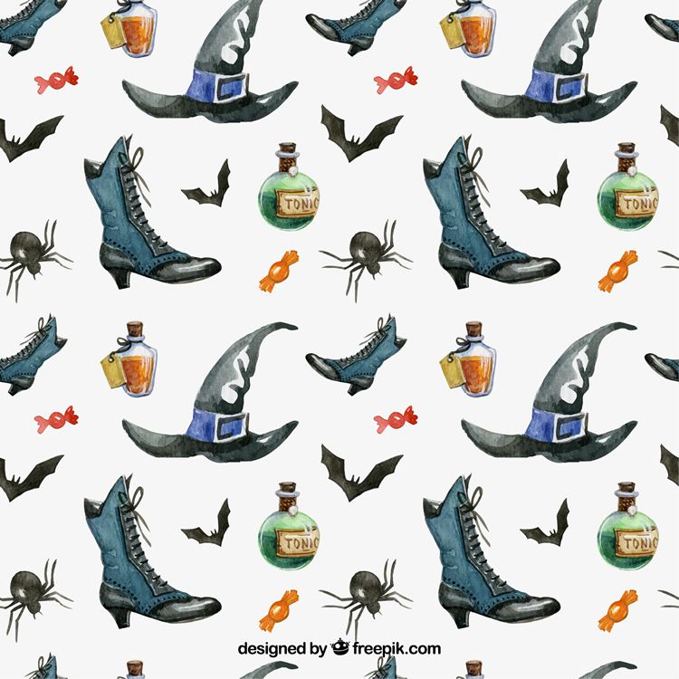 Halloween Pattern Pack free vector ai eps jpg