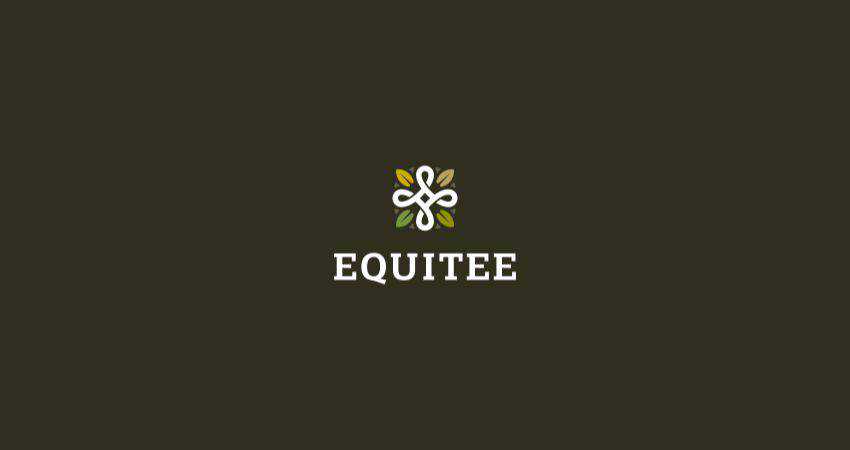 equitee flat logo inspiration example