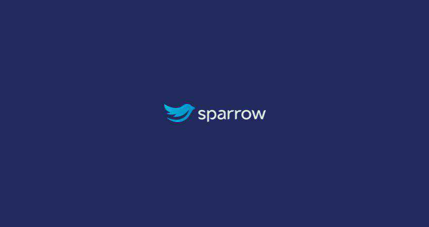 sparrow flat logo inspiration example