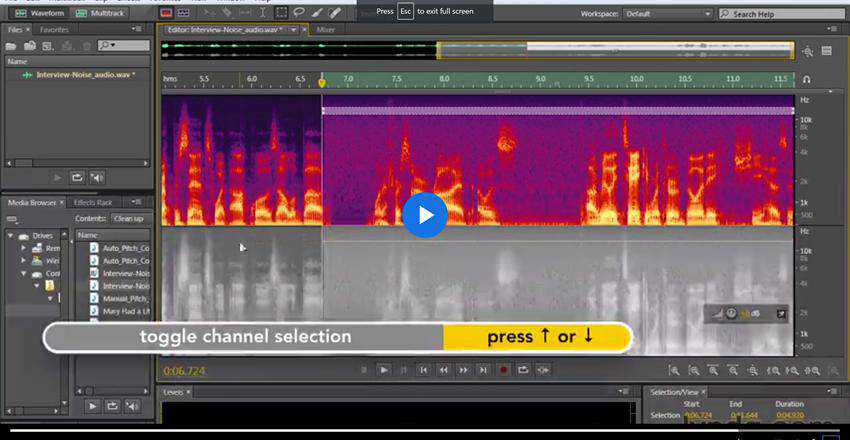 How to Clean Up Audio in Adobe Audition