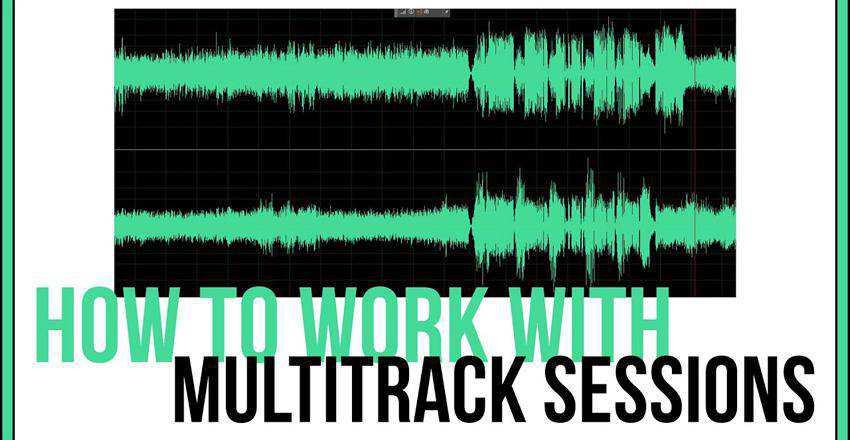 How To Work With Multitrack Sessions In Adobe Audition