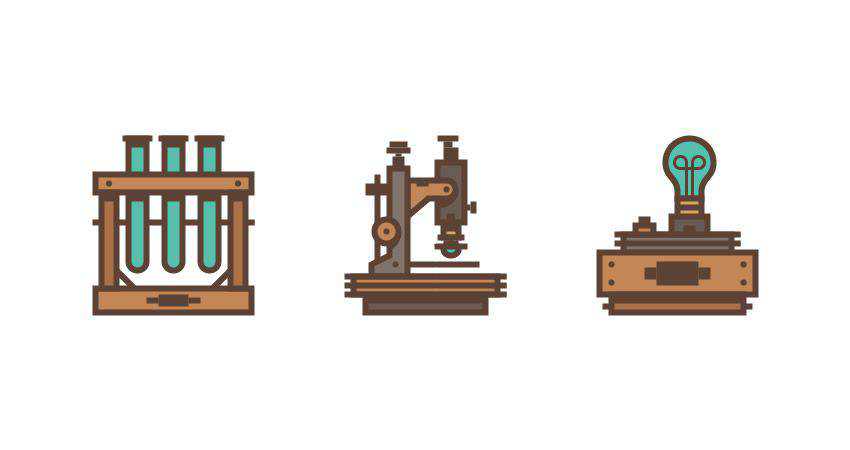 How to Create a Retro Science Icon Set adobe illustrator tutorial