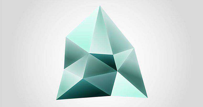 How To Create a Faceted Gemstone Logo Design adobe illustrator tutorial