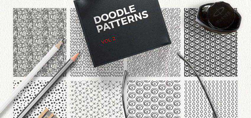 Doodle Patterns adobe illustrator