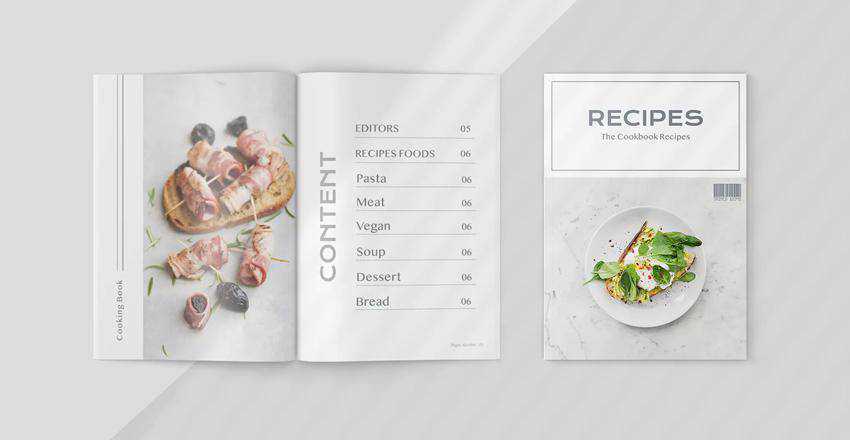 Food Magazine Template