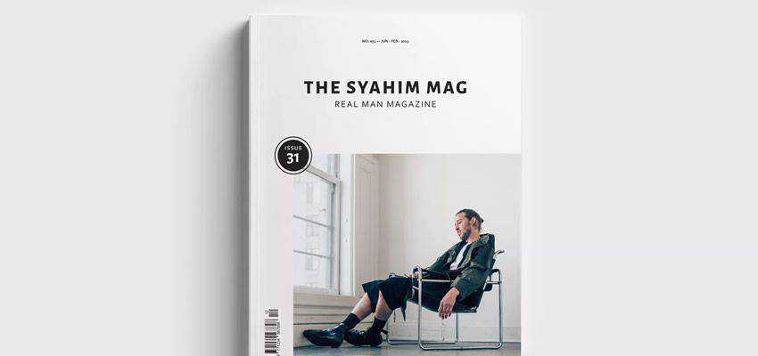 Magazine adobe indesign template