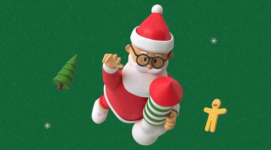 56 Free Christmas 3d Illustrations