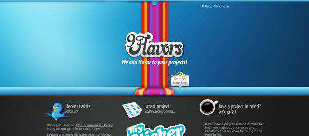 Vibrant Colors in Web Design