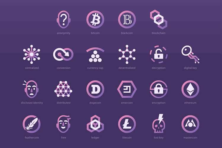 The Free Cryptocurrency Icon Set (50 Icons in SVG, AI & PNG Formats)