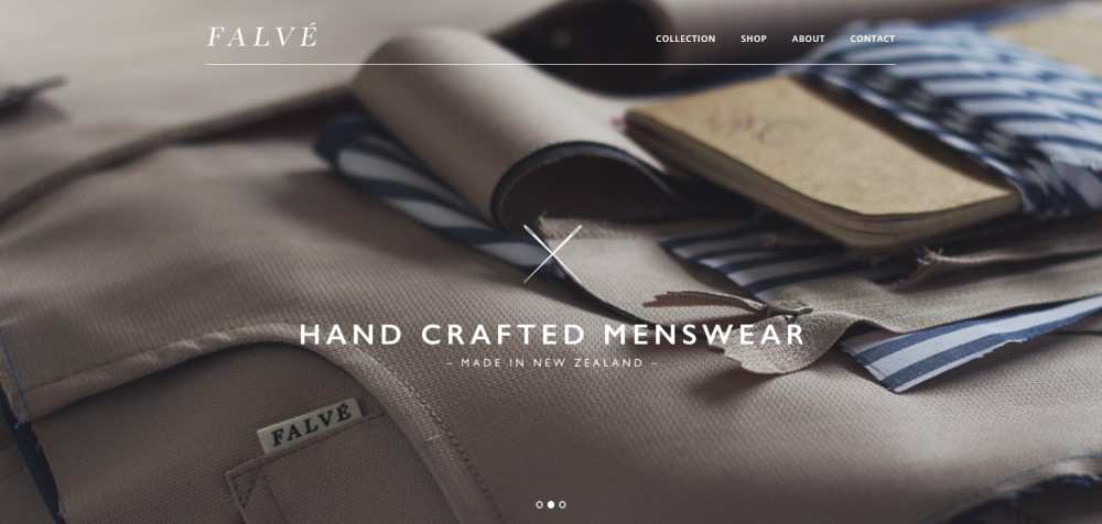 F A L V É falve ecommerce web design inspiration user interface shop