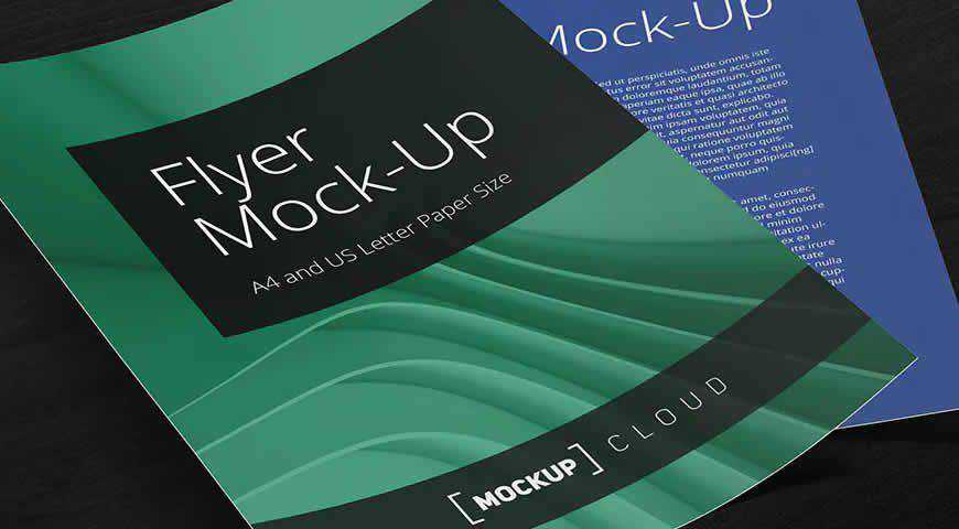 Flyer Photoshop PSD Mockup Template