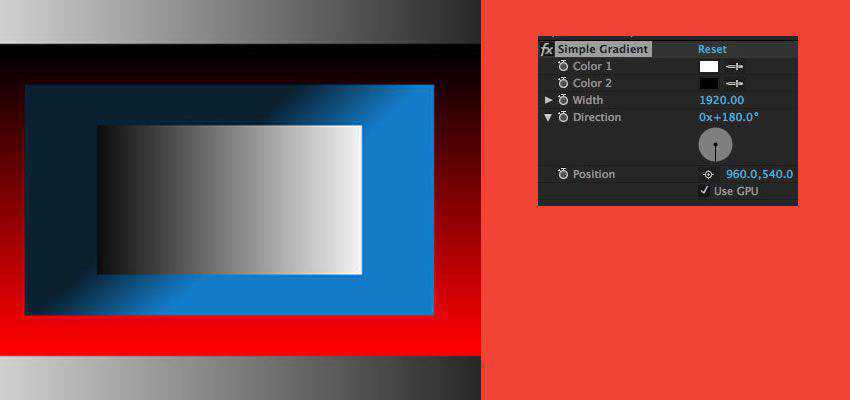 Simple Gradient Plugin for After Effects