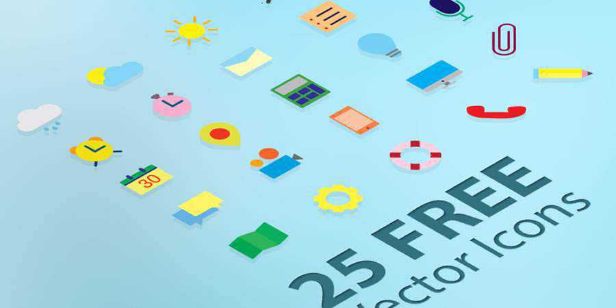 Flat Vector ai Free Icons freebies designer