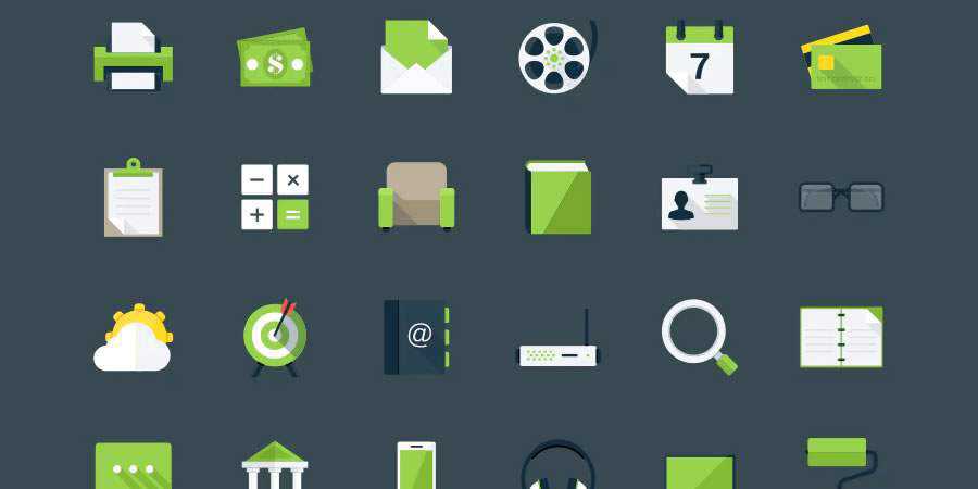 Modern Flat Icons