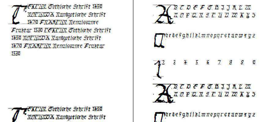 GothicHandDirty free gothic font family