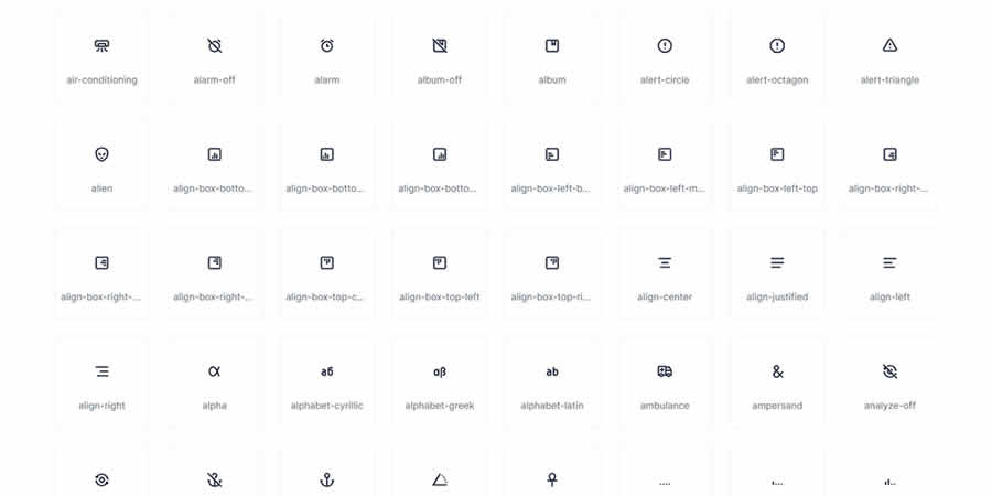 Free Icon Set UI Web Design Tabler Icons