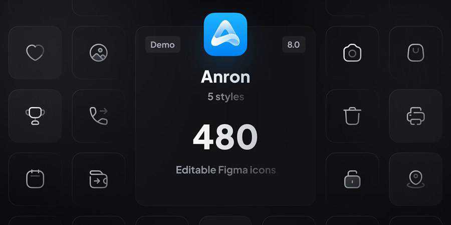 Anron Icons Free Icons SVG Figma