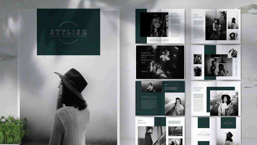 Stylish Fashion Lookbook Brochure