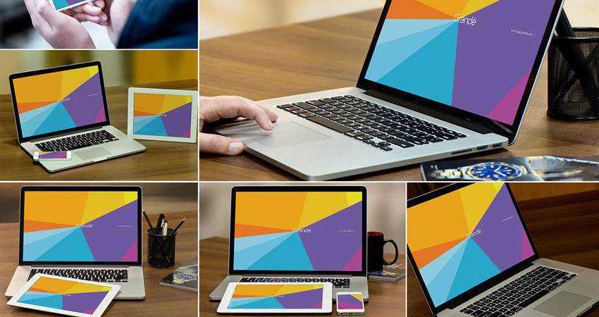 free macbook mockup template psd photoshop