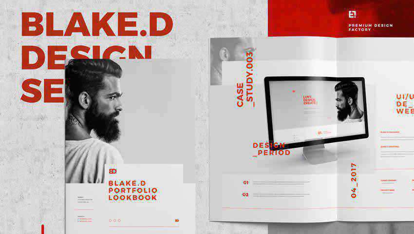 Portfolio Lookbook InDesign Template