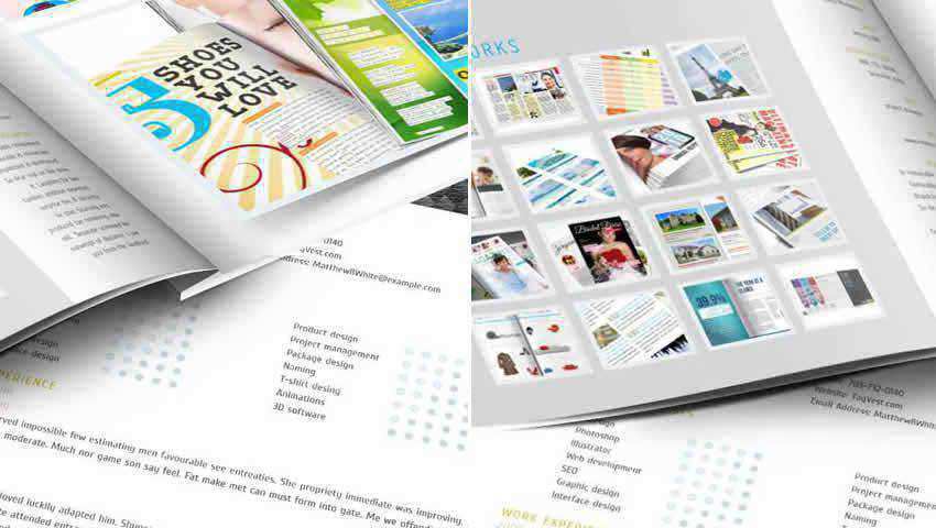 Designer Portfolio InDesign Template