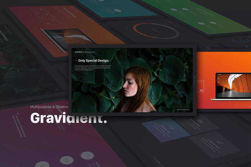 Gravidient PowerPoint Template