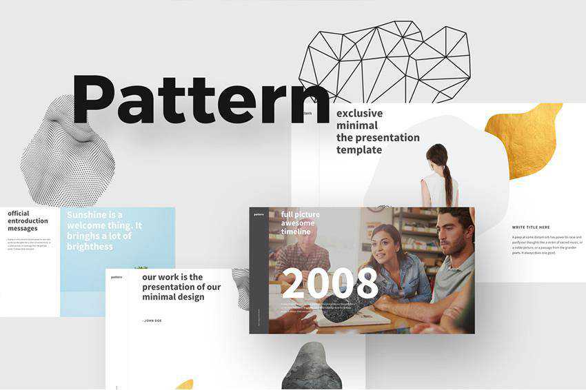 Free Pattern PowerPoint Template