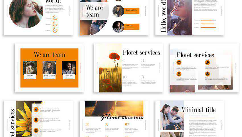 Floret Business Proposal Template