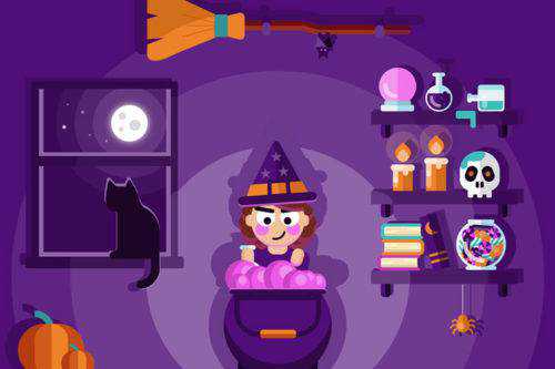 10 Coded Animated Scenes for Halloween Design Inspiration