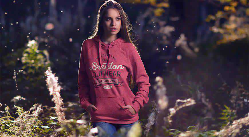 Hoodie Photoshop PSD Mockup Template