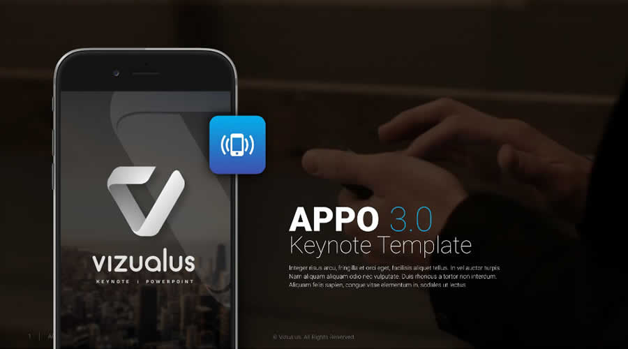 Appo 3.0 free keynote presentation template