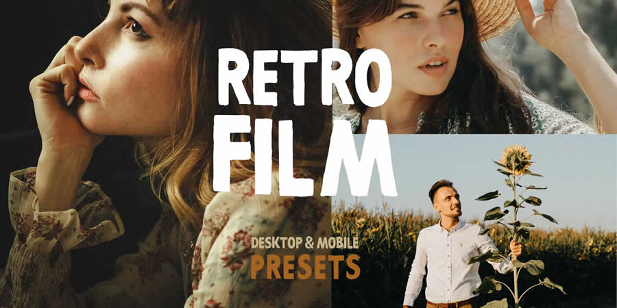 Retro Film Lightroom Presets presets addon