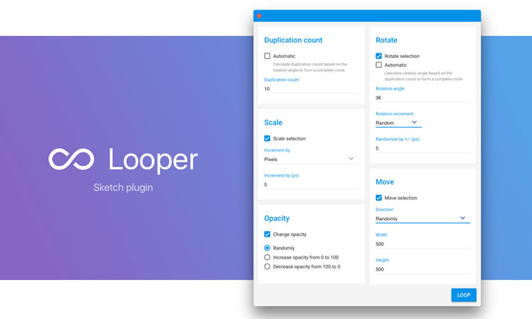 looper sketch plugin