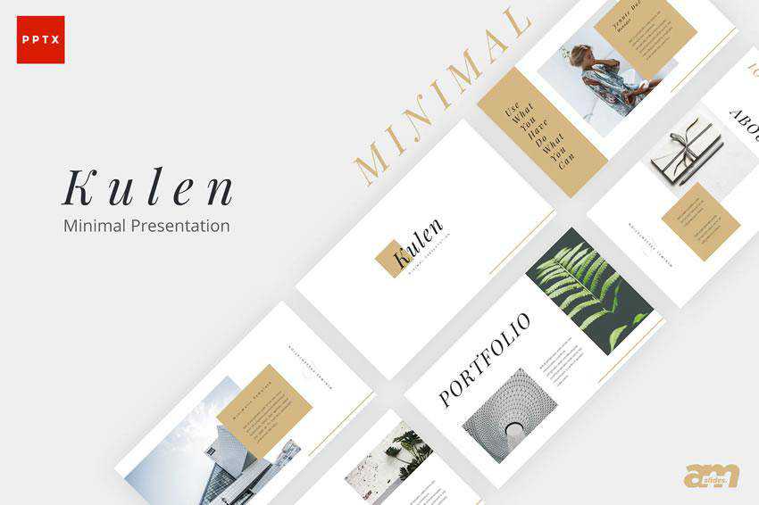 X1 Creative PowerPoint - Minimal Clean Presentation Template