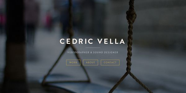 Videographer Cedric Vella