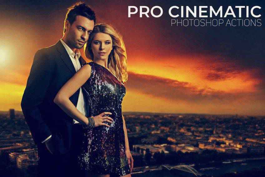 Pro Cinematic Photoshop Actions