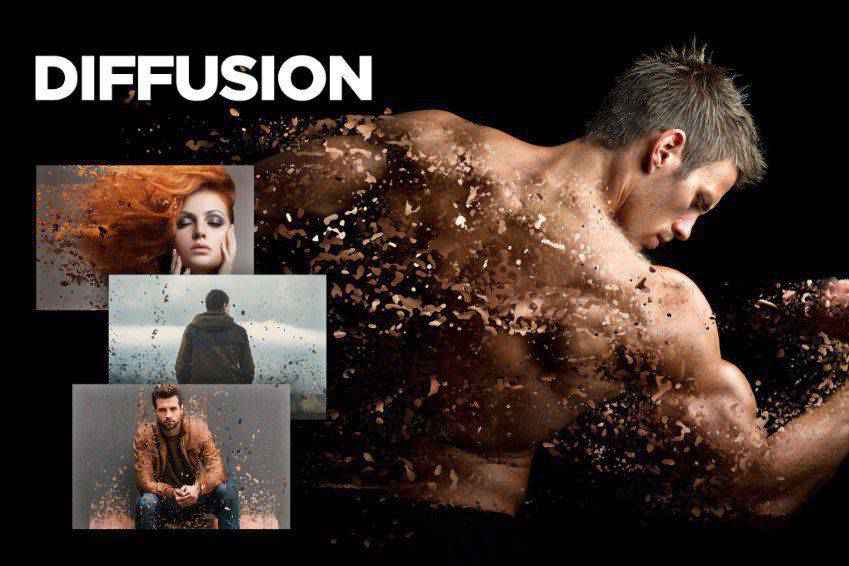 Diffusion Photoshop Action