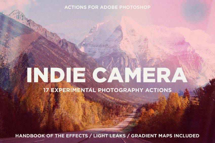 Indie Camera Photoshop Actions