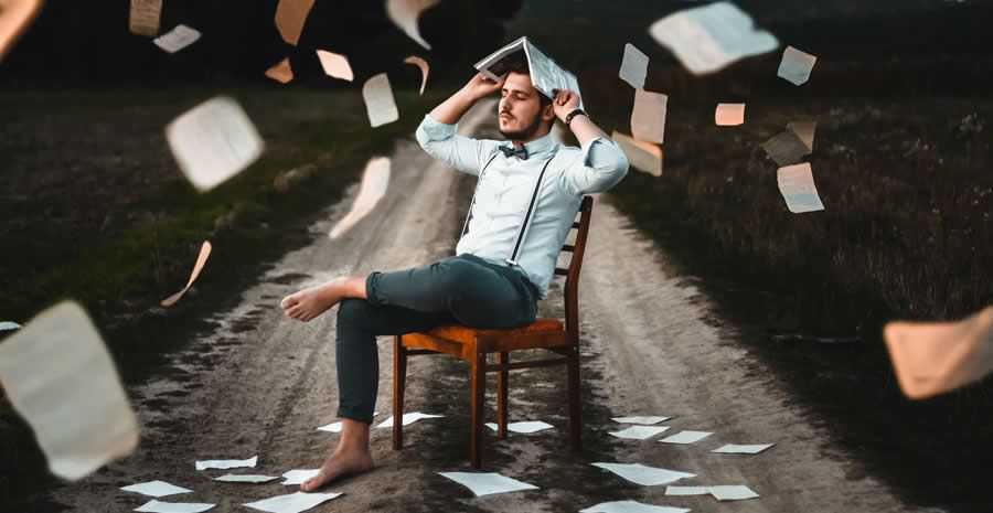 raining stories-books designer chair seat sitting