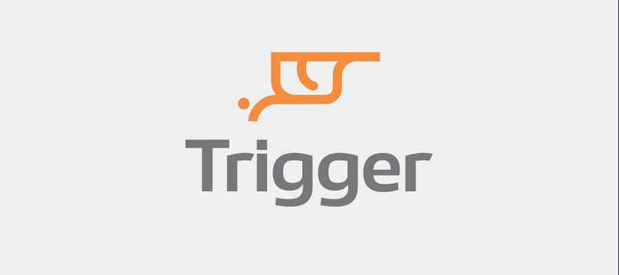 Trigger simple logo design inspiration