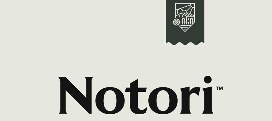 Notori simple logo design inspiration