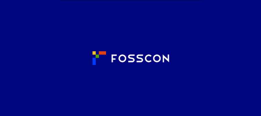 FOSSCON simple logo design inspiration