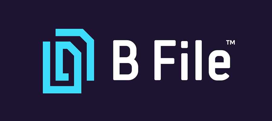 B-File simple logo design inspiration