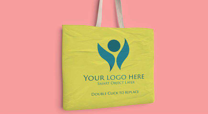 Tote Bag Photoshop PSD Mockup Template