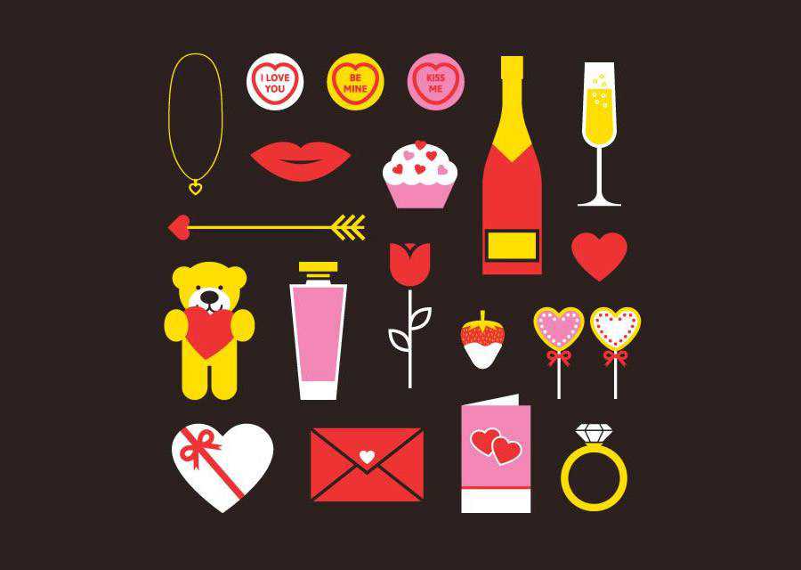 Free Valentines Vector Pack freebie