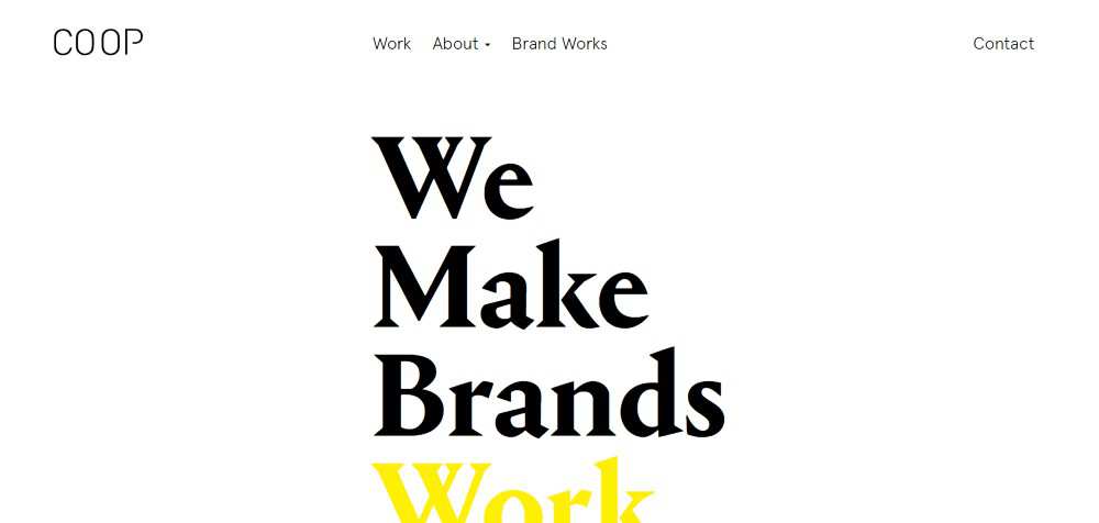 co op web design agency creative studio inspiration