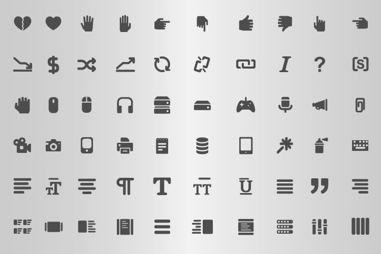 The Free Web Interface Icon Set (370 Icons in SVG & AI Formats)