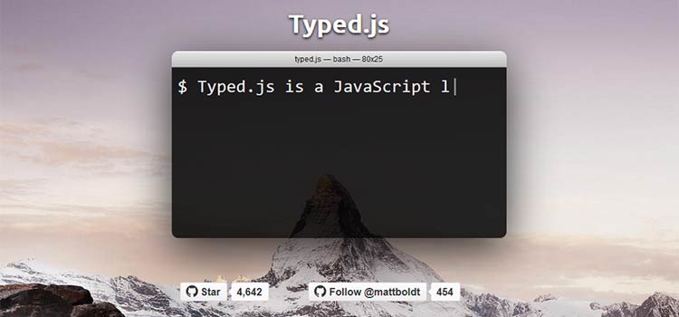 Typed.js